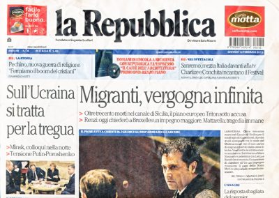 La Repubblica – February 20, 2015